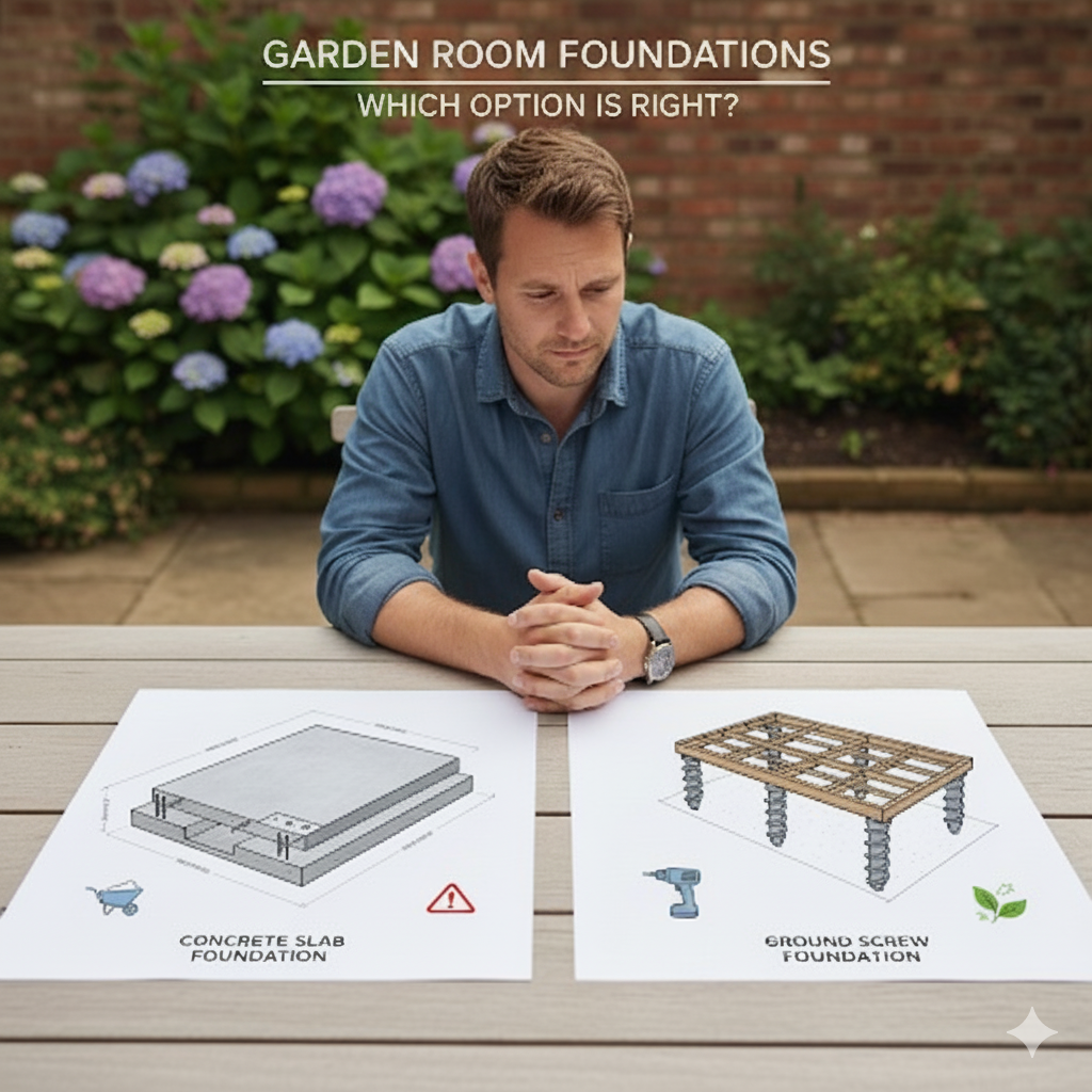 Garden Room Foundations